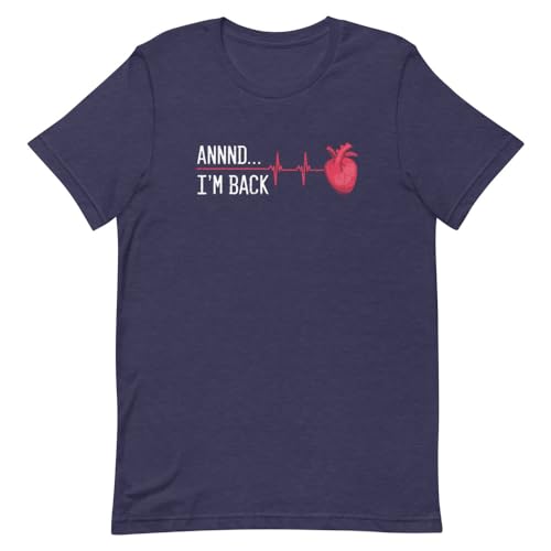 Novedad Cardiovascular Disorders Cardiac Disorders Combatiente Hilarante Cofre, azul marino, jaspeado, (Heather Midnight Navy), S