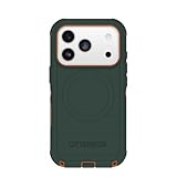 OtterBox iPhone 17 Pro Defender Pro Series Case - Green Intrigue - Tough, Rugged & Durable iPhone Case, Snaps on MagSafe