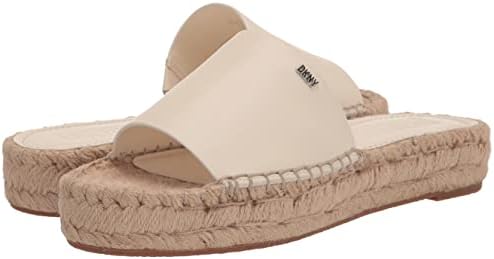 DKNY Women's Everyday Camillo-Platform S Slide Sandal, Egg NOG, 8.5 | Image 6