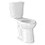 Two Piece Toilet with 21" Extra Tall Height, Elongated Ceramic Bowl without Lid -Dual Flush, CUPC Certified, Water Efficient