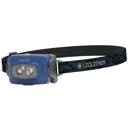 Ledlenser HF4R Core Headlamp LED Rechargeable LED Head Torch 500 Lumen Adventure Headlights Waterproof with Red Light Outdoor Headlamp Headlamp Waterproof Head Torch IP68