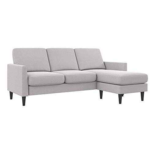 Mr. Kate Winston Sofa Sectional, Light Gray Linen #TOP2