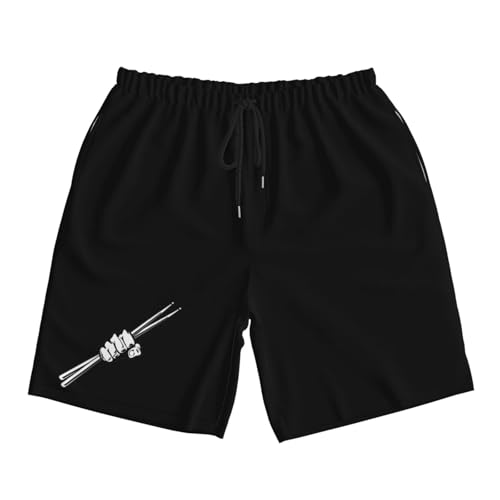 Drumsticks Drummer Men's Quick-Dry Board Shorts 7
