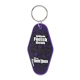 Disney Haunted Mansion Welcome Foolish Mortals Keychain - Fun Haunted Mansion Keychain - Great Gift Idea