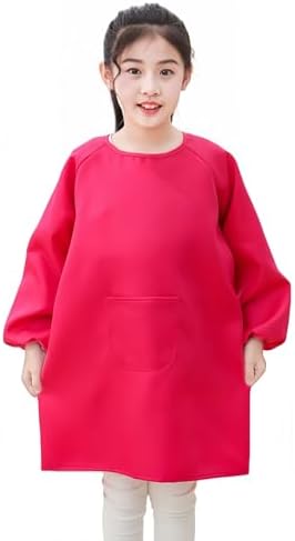 Lauthen.S Blusa de arte infantil, avental de pintura infantil, ma...
