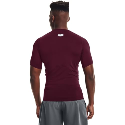 Image of Under Armour Men's UA HG Armour Comp SS Short Sleeve Functional Shirt Quick Dry T-Shirt with Compression Fit