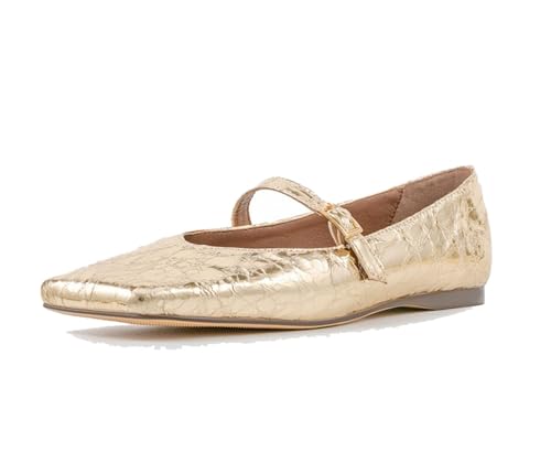 Mary Jame Flats for Women Square Closed Toe Shoes Casual Camfortable Women's Dress Bow Ballet Flats