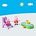 Peppa Pig Peppa and Evie's Park Fun Playset with 2 Figures and 2 Accessories, Preschool Toys for 3 Year Old Girls and Boys and Up
