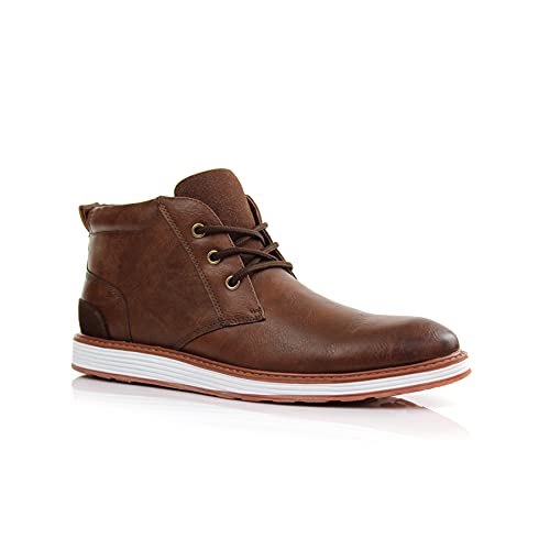 Image of Ferro Aldo Men's Chukka Boots | Classic Dress, Casual & Sneaker Styles | Lace-Up Ankle Boot for Work & Everyday Wear