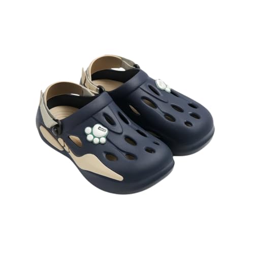 Image of Kickonn Men's Clogs - Slip-On Indoor /Outdoor Clog Shoes with Arch Support, Non-Slip Sole & Cushioned Footbed - Comfortable House, Work, Travel Footwear for Men