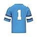 Little King NCAA Toddler-Touchdown Pass-Team Football Jersey-North Carolina-Carolina Blue #1-4T