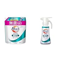 Amazon.co.jp: アタックZERO 部屋干し 液体洗剤 詰め替え 2000g+