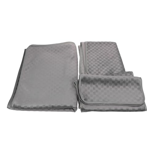 Funda para chaise longue protector lavable secado rápido para sofá gris 2