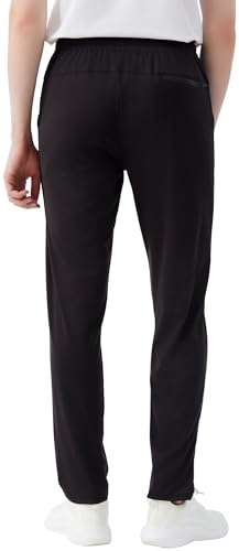 Mens 3 Pack Fleece Active Athletic Workout Jogger Sweatpants for Men with Zipper Pocket and Drawstring3