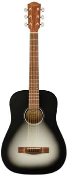 Fender FA-15 3/4 Scale Steel String Acoustic Guitar, Moonlight Burst, with Gig Bag