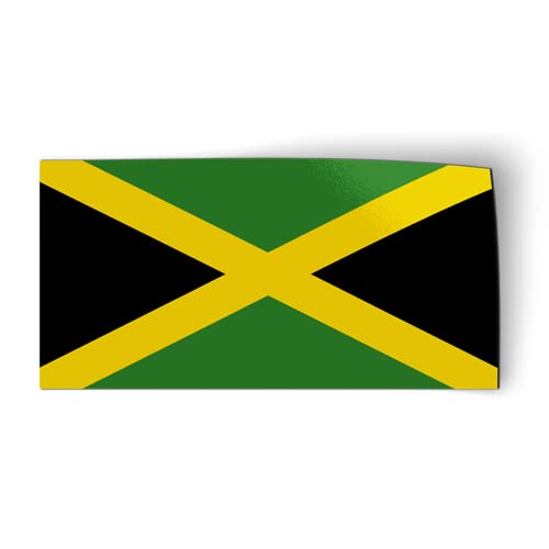 Jamaica Flag Jamaican National Flag - Flexible Magnet - Car Fridge Locker - 3"