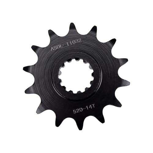 Pignon avant 520 14T pour réparer la transmission usée de KLX250 ou Z300