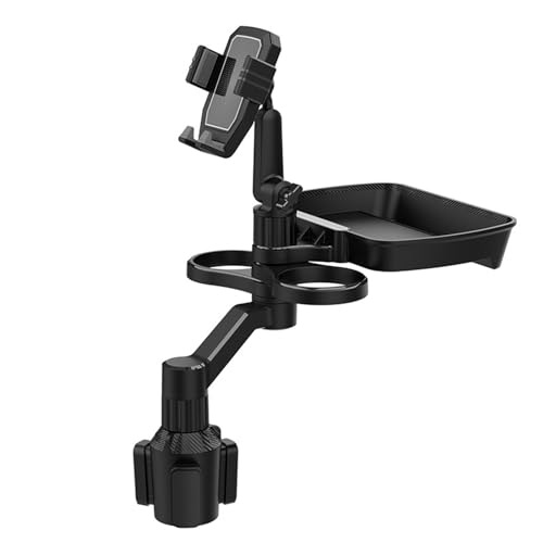 Support de téléphone pour voiture rétractable et porte-gobelet universel
