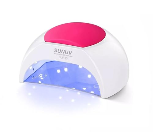 LAMPADA UNGHIE UV LED SUN2C PER GEL MANICURE TIMER LCD DISPLAY ASCIUGA UNGHIE