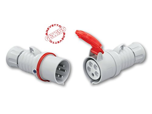 Gewiss - Plug Ip44 3P+N+E 32A 400