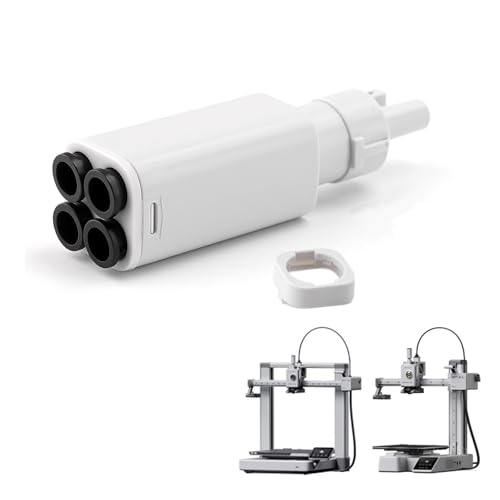 YIBEICO 4-in-1 PTFE A_v^[ Bambu Lab A1/A1mini 3Dv^[ANZT[̌pADꂽAMS`[uRlN^
