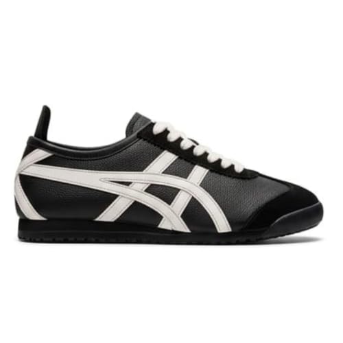 Generic Men's PU Upper Striped Casual Sneakers Black - Image 4