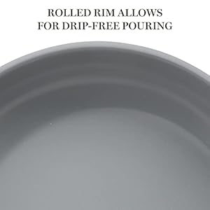 Martha Stewart Delaroux Stainless Steel 95 12 PFAs Free Premium Ceramic Nonstick Fry Pan Set