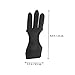 BESPORTBLE 3pcs Professional Portable Finger Protector for Archery Adjustable Wear-Resistant Glove Comfortable Design for Efficient Shooting and Bowstring Protection