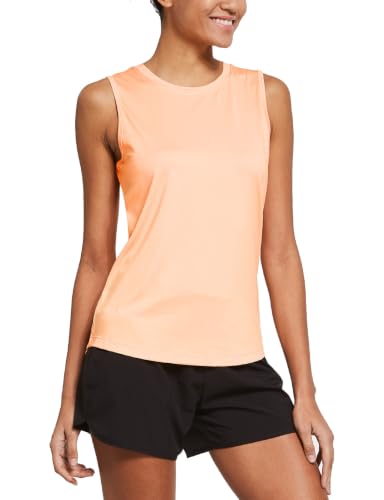 Image of baleaf Women's Workout Tank Tops Sleeveless Quick Dry Running Shirts Lightweight Loose Fit for Yoga Athletic Gym