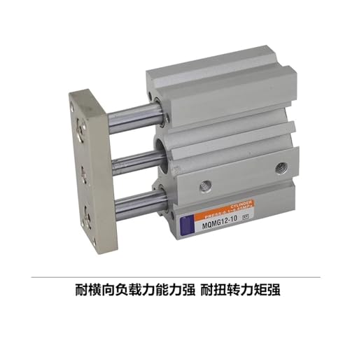 Cylindre de guidage compact MGQM32-75 à tige intégrée