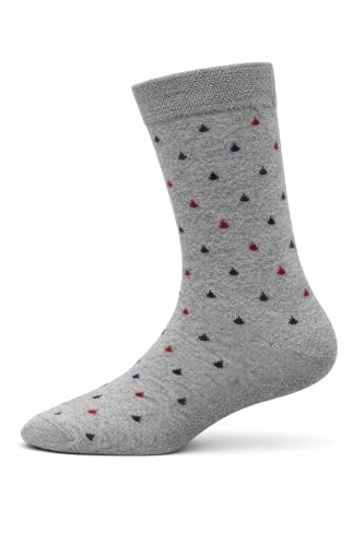 Image of Young Arrow Men's Full Length Socks Pure Combed Cotton Breathable Socks for Men - 168 Needle Premium Knit Multicolor Casual & Formal Crew Socks