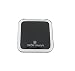 SKÖN lifestyle - Missy 15X/1X Personal Compact Glass Mirror - Powerful 15X magnification and traditional 1X mirror, Full 180 degree opening, Effortless magnetic open and close - Black