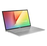 ASUS Vivobook 17.3' Full HD PC Laptop, Intel Core i3-1220P, 8GB, 256GB, Silver, Win 11, K1703ZA-WH34