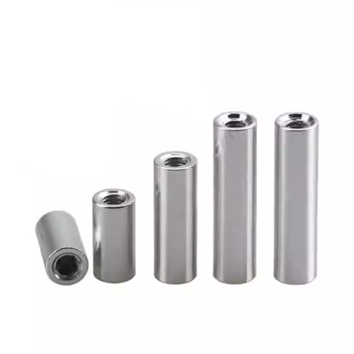 M6 D16mm �X�y�[�T�[ �X�^���h�I�t�A1 ���E���h�A���~�R�������b�h�X�y�[�T�[�����O�i�b�g�X�y�[�V���O�l�W�z�Ɏ_�������F���� 10-60 �~�����[�g���߂˂�(Length 10mm)