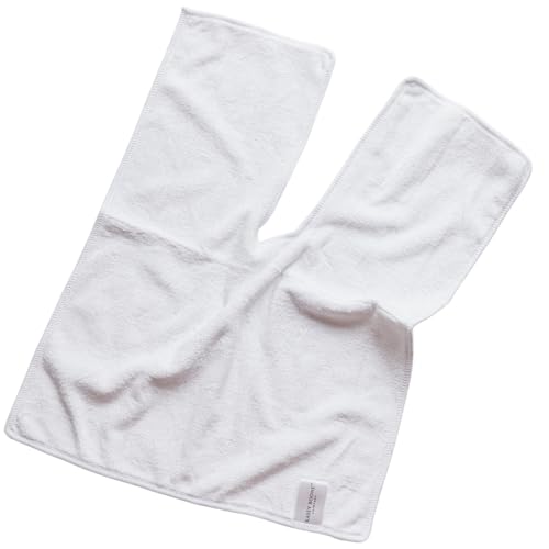 Kasey Boone Skincare The Original Perfect Facial Towel, Esthetician, Delux Microfiber, Award Winning, Custom Designed, Super Soft, Absorbent, Luxury Towel, Save on Laundry, 3 per Pack (White)