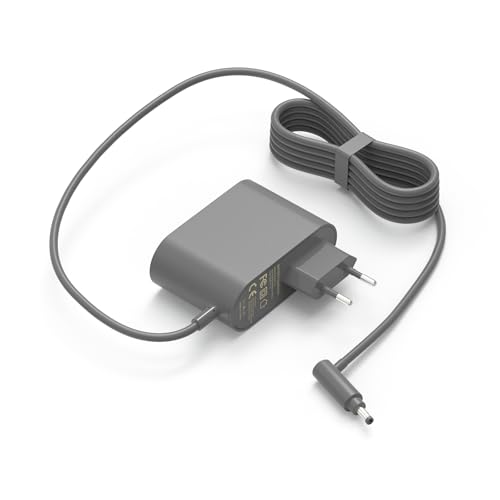 Jippofu Ladegerät 30.45V Ladekabel Kompatibel mit Dyson V10 V11 V12 V15 SV12 SV14 SV15 SV16 SV20 SV22 Cyclone Absolute Animal Motorhead Fluffy 217160-02 969350-03 Staubsauger Netzteil Akku Charger