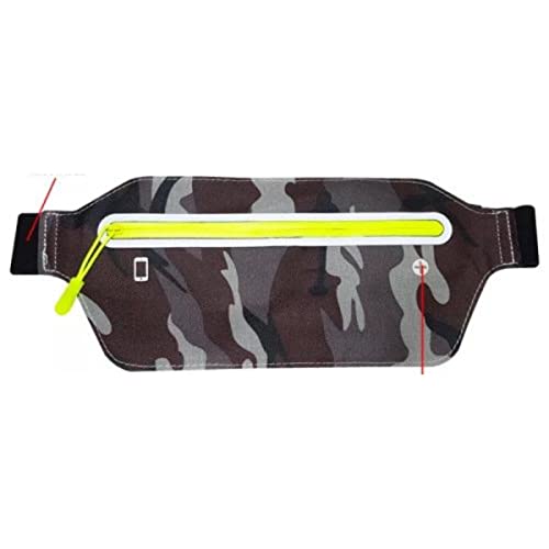 Pochete Fitness Ultra Slim à Prova D'água para Transportar seu Celular durante a Corrida (Cinza)