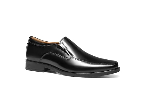 GIFENNSE Mens Loafers Leather Slip-on Dress Shoes3