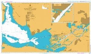 UKHO BA Chart 2201: East Dniprovs'kyy Lyman Including Kherson