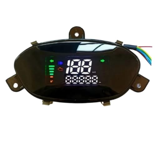 Compteur kilométrique numérique moto jauge essence universel tableau de bord