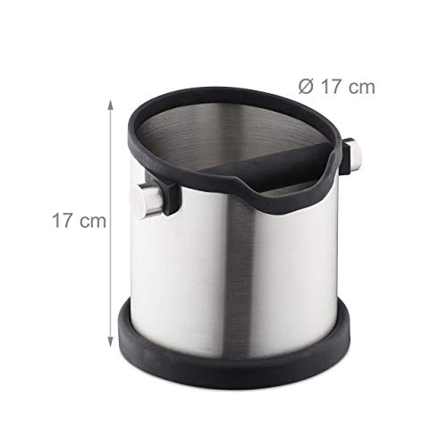 Relaxdays 10027845 Contenitore per Fondi di Caffè