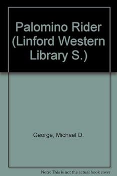 Paperback Palomino Rider (LIN) [Large Print] Book