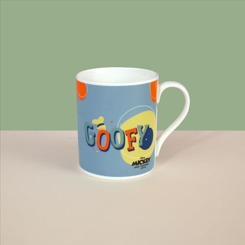 Image of Clay Craft - Official Disney Mugs : Goofy Print, Fine Ceramic Coffee Mug, 360 Ml |Cartoon Character Gift Mug for Kids & Adults | Microwave & Dishwasher Safe
