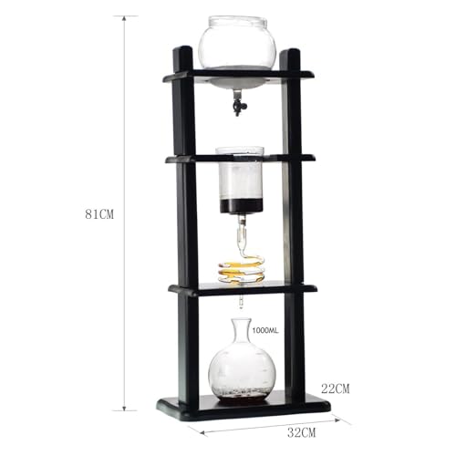 Cafetière à glace à goutte lente pour éliminer l'amertume du café matinal