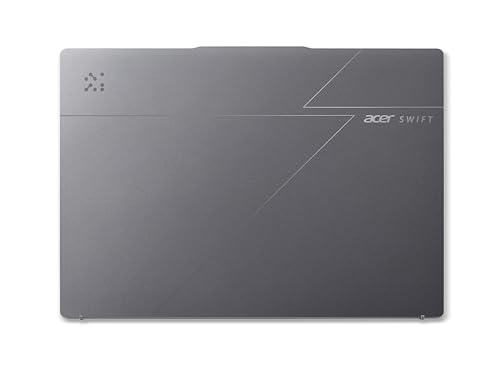Acer Swift Go 14 AI OLED (SFG14-64-R3EW) Ordinateur portable KI, Copilot+ PC, écran OLED WUXGA 14", AMD Ryzen Al 7 350, RAM 16 Go, SSD 512 Go, AMD Radeon 860M, Windows 11, clavier QWERTZ, argent - 6