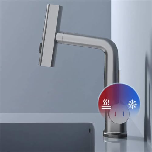 Robinet lavabo à affichage numérique haut de gamme avec bec rétractable - 7