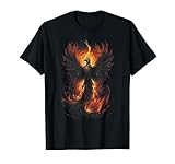 Fénix Fuego Criatura mítica Transformación Camiseta