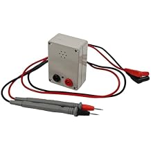 Professional Wire Continuity Tester Electronic Circuit Testing Tool with Sound and Visual Indicator for PCB Board Cable Switch Testing Measurement 9V Battery OperatedC