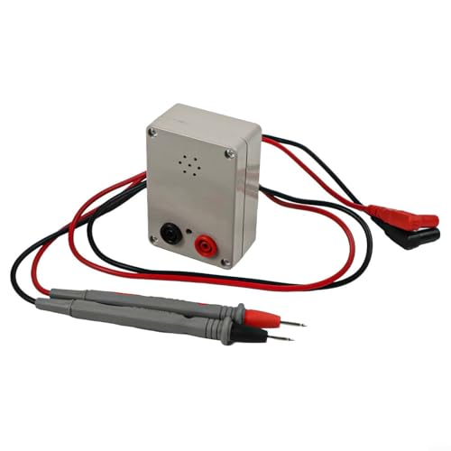 Professional Wire Continuity Tester Electronic Circuit Testing Tool with Sound and Visual Indicator for PCB Board Cable Switch Testing Measurement 9V Battery Operated(C)