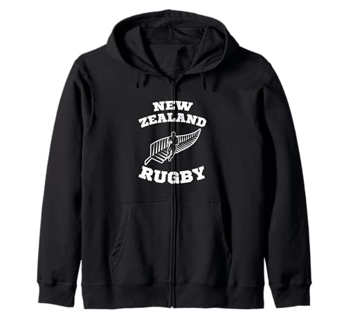 Drapeau Nouvelle-Zélande Kiwis Rugby Team Sweat à Capuche